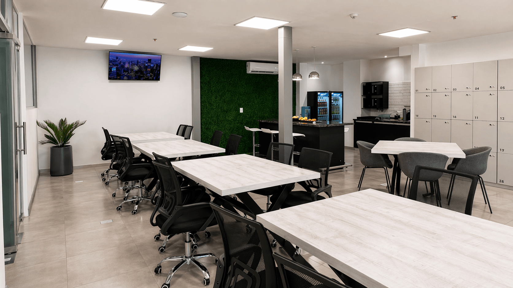 Vista general del open space de Workbox